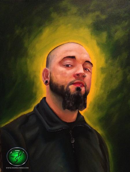 Andre Cheko - Self Portrait oil painting